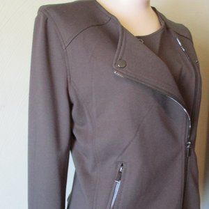NEW Women's Bagatelle Collection Jacket Asymmetric Zip Front Size M NWT